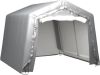 VidaXL Opslagtent 300x300 cm staal grijs online kopen