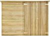 VIDAXL Tuinschuur 232x110x170 cm ge&#xEF, mpregneerd grenenhout online kopen
