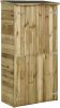 VidaXL Tuinschuur 85x48x177 cm grenenhout online kopen